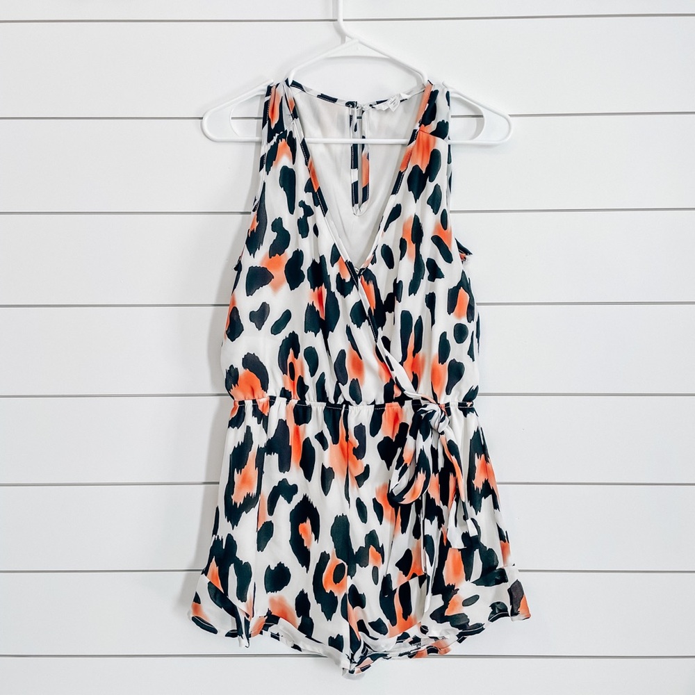 Leopard Romper